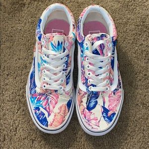 Floral Vans